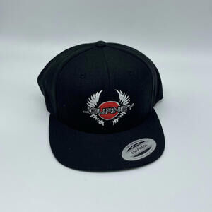 2024 Journey Band Stadium Tour Hat - Black Snapback VIP Cap